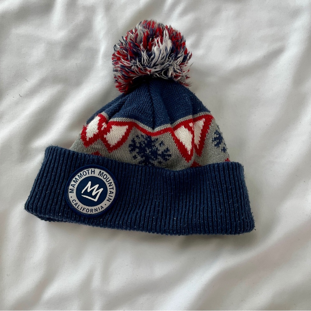 Mammoth toddler knit beanie